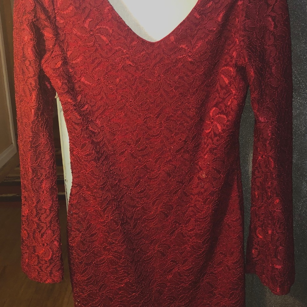 Red dress